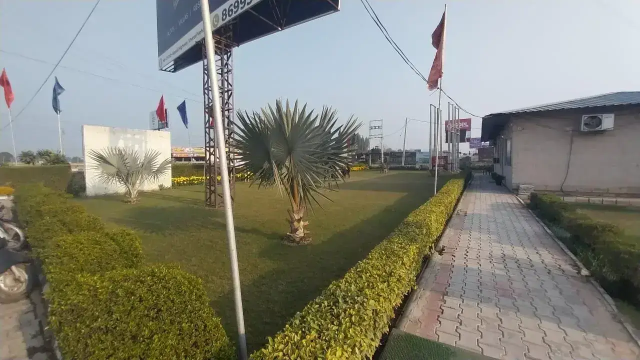 Green spaces in the township